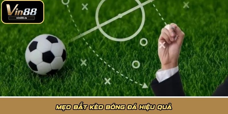 Mẹo bắt kèo bóng đá hiệu quả