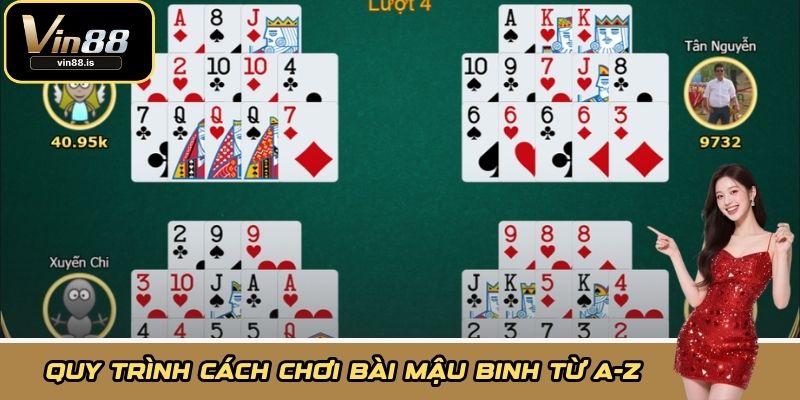 Quy trình cách chơi bài mậu binh từ A-Z